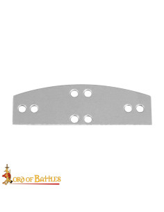 Pacote de 100 placas de aço para armadura lamelar Visby...