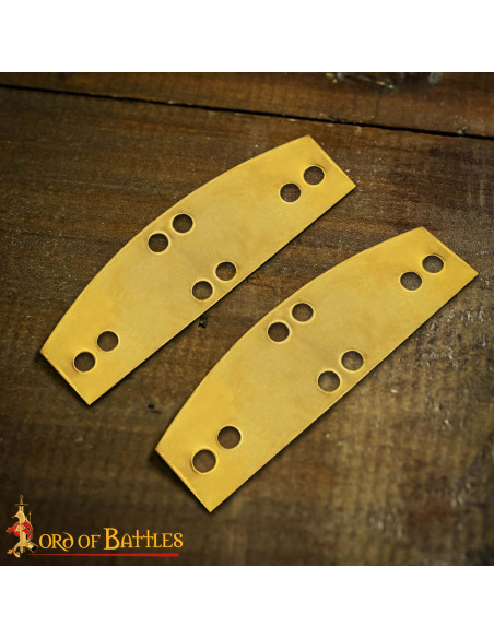 Pacote de 20 placas de latão para...