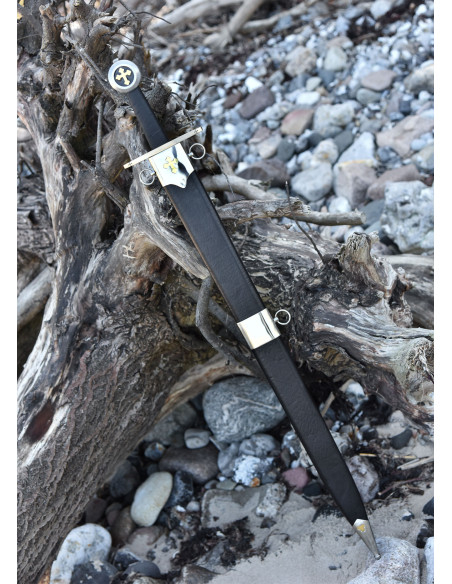 Espada dos Cavaleiros Templários com...