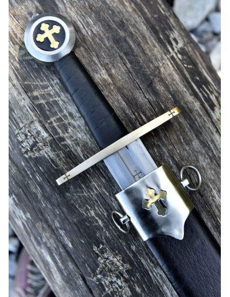 Espada dos Cavaleiros Templários com...