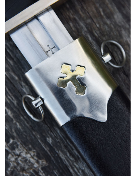 Espada dos Cavaleiros Templários com...