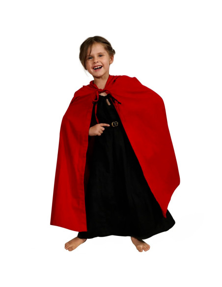 Capa infantil de cavaleiro medieval...