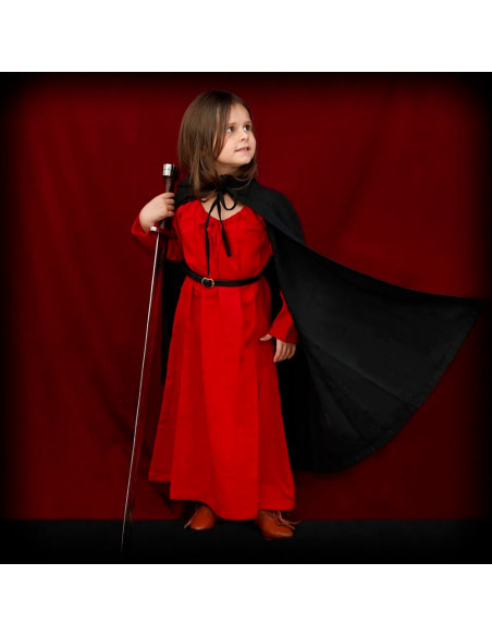 Capa infantil de cavaleiro medieval...