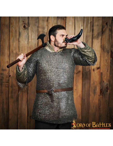 Cota de malha de aço inoxidável...