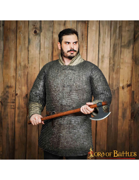 Cota de malha de aço inoxidável...