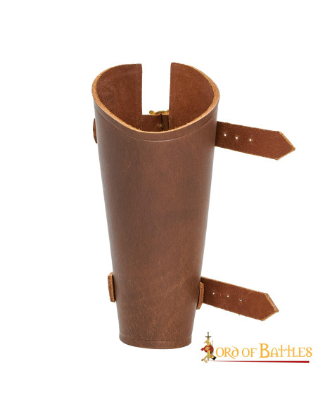 Pulseira medieval de couro para...