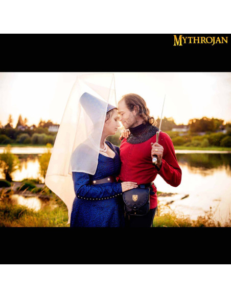 Jaqueta medieval masculina com...