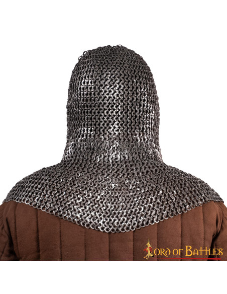 Carrasco de cota de malha de aço,...