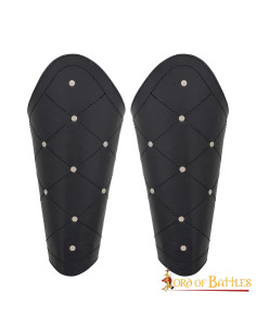 Braçadeiras de guerreiro losango de fantasia medieval