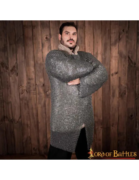 Anéis planos rebitados com cota de...