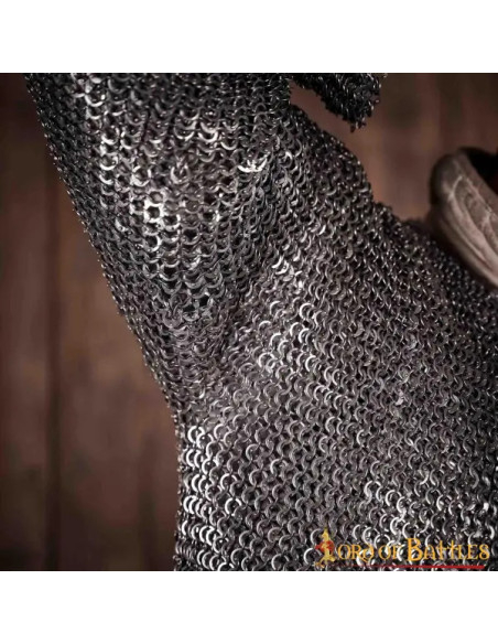 Anéis planos rebitados com cota de...