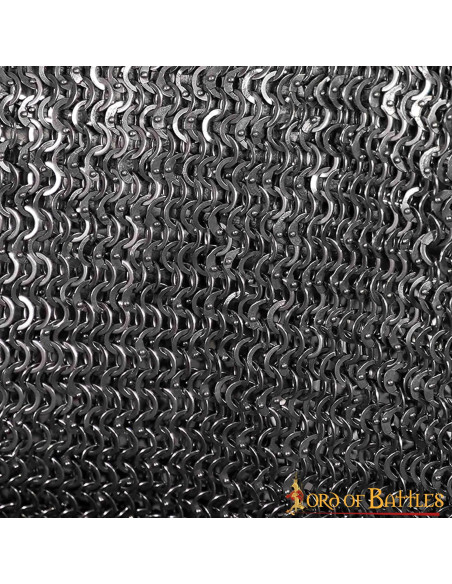 Anéis planos rebitados com cota de...