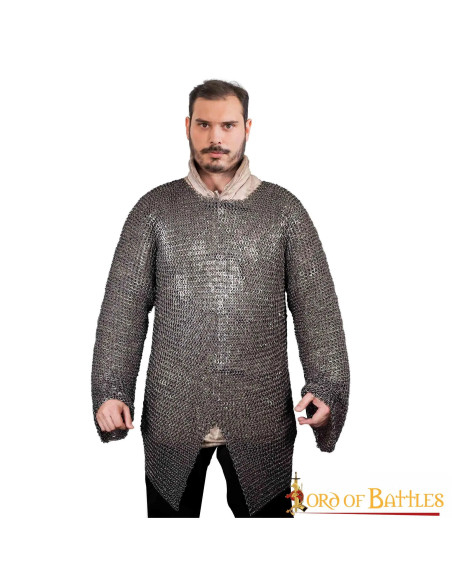 Anéis planos rebitados com cota de...