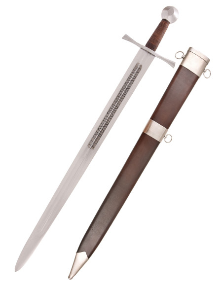 Espada medieval do rio Witham com...