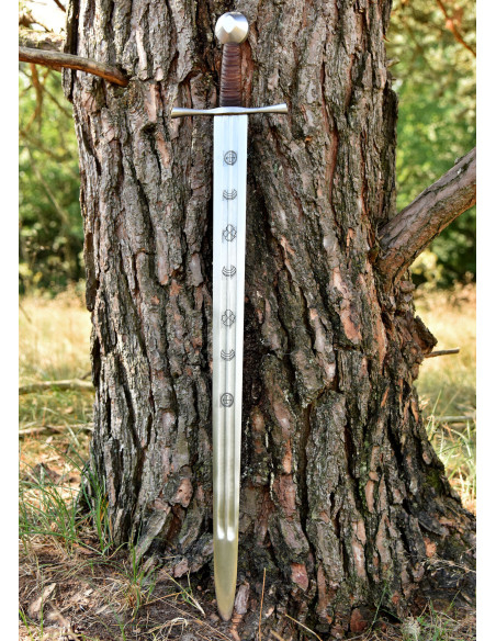 Espada medieval do rio Witham com...