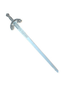Espada Tizona Cid, acabamento prateado
