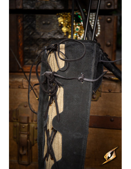 Imperial Quiver Aljava de Couro - Preto