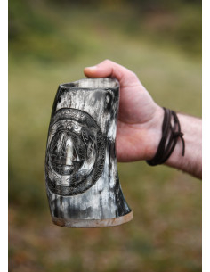 Jarro Viking Valknut num. 1 chifre (550-850 ml.) 2