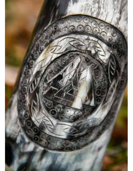 Jarro Viking Valknut num. 1 chifre...