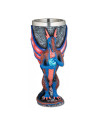 Copo de dragão medieval colorido (18,5 cm.)