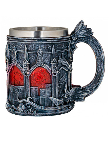 Caneca de igreja gótica medieval (12 cm.)