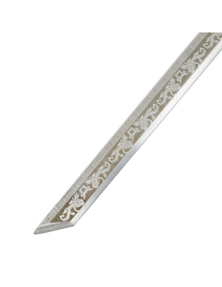 Espada tradicional do dragão chinês,...