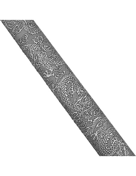 Espada tradicional do dragão chinês,...