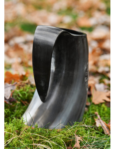 Jarro de chifre Viking Valknut número...