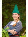 Chapéu Fantasy Gnome, lã verde