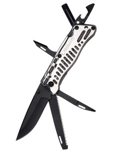 Faca multiuso Camillus com lanterna modelo Trekus