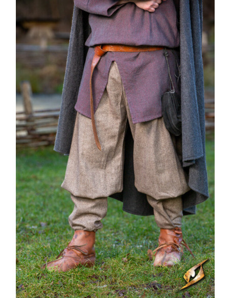 Calça de lã Viking modelo Ull Rus,...