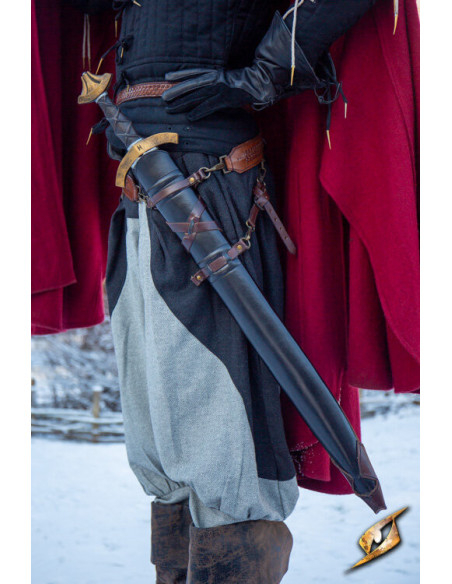 Bainha de espada para cintos, 75 cm.