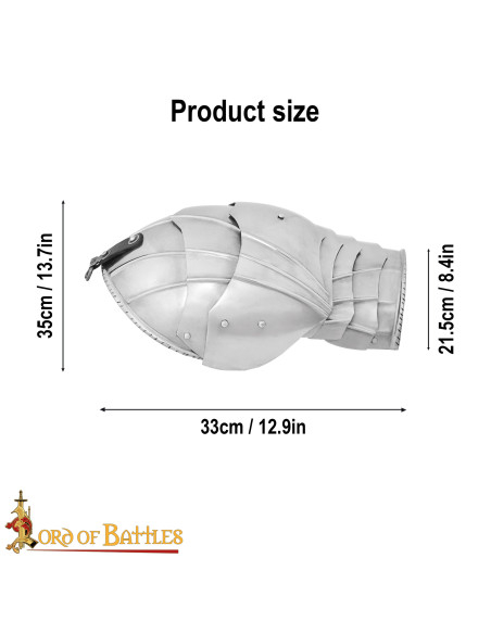 Ombreiras em escala de armadura...
