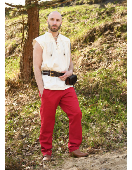 Calça medieval básica modelo Hagen,...