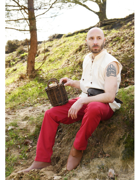 Calça medieval básica modelo Hagen,...