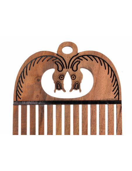 Tear Viking com cabeças de cavalo