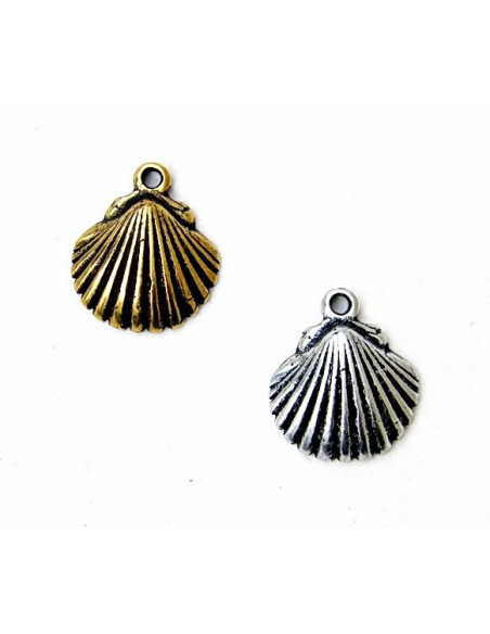 Pingente medieval de concha de...