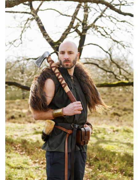 Camisa medieval sem mangas modelo...