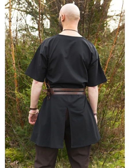 Túnica medieval manga curta modelo...