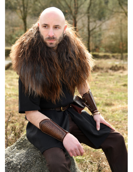 Túnica medieval manga curta modelo...