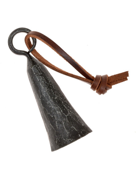 Sino medieval forjado em ferro,...