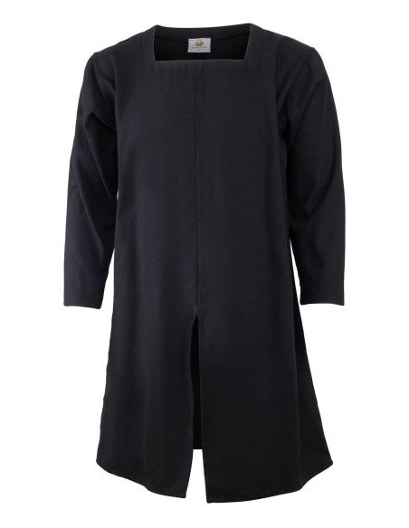 Túnica medieval modelo Sigeric, preta