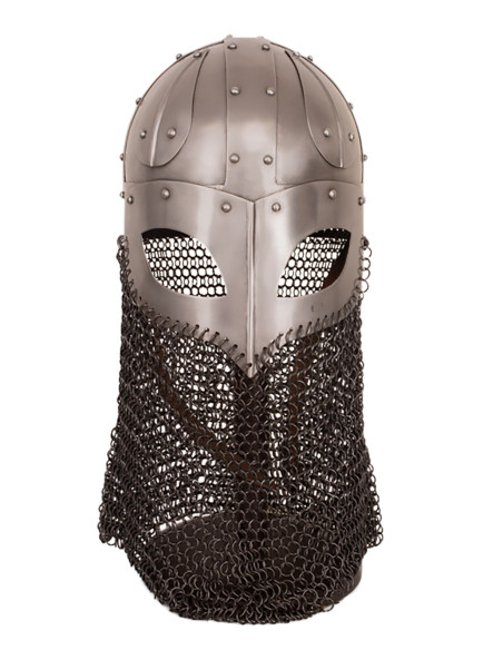 Capacete Spangen Viking com cota de...
