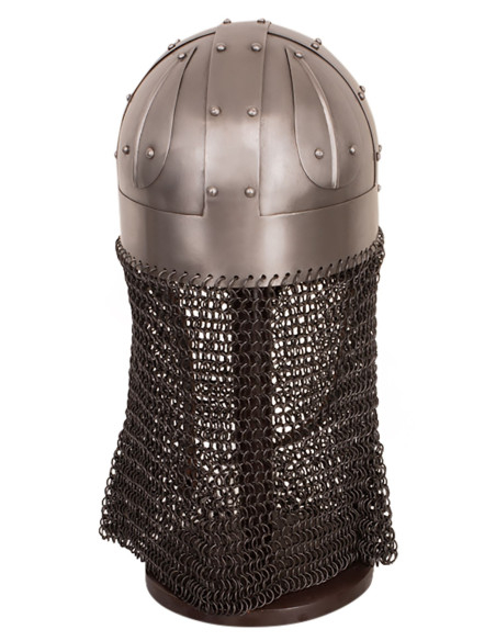 Capacete Spangen Viking com cota de...