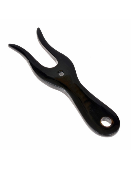 Lâmpada medieval feita de chifre de...