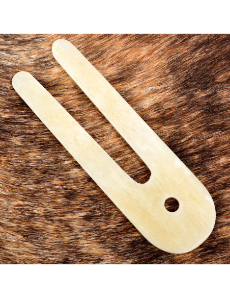 Lâmpada Viking feita de osso (10x3,5...