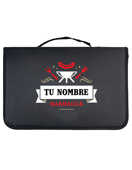 Conjunto de churrasco personalizado...