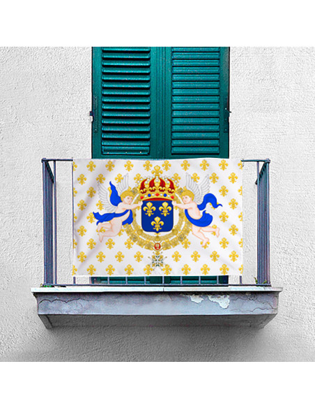 Estandarte Real de Luís XV e Luís XVI...