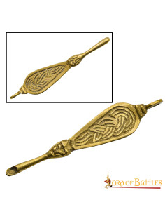 Limpador de ouvidos Viking em latão 2