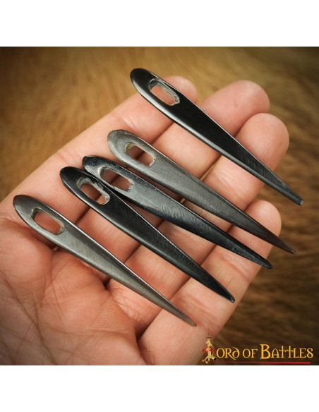 Conjunto de 5 agulhas de chifre...